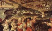 Joachim Beuckelaer, Detail of A Village Celebration